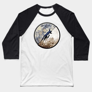 Blue and black squid Baseball T-Shirt